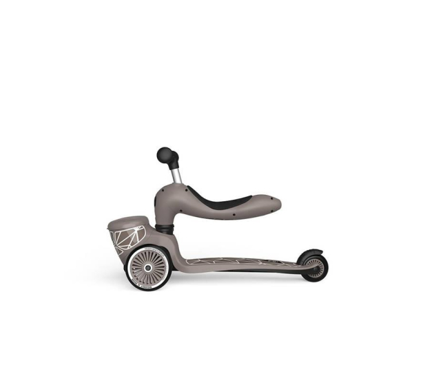 Scoot & Ride Highwaykick 1 Lifestyle Jeździk i hulajnoga 2w1 Brown Lines - 1109673 - zdjęcie 7